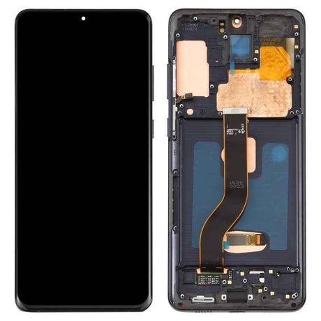 Original Dynamic AMOLED Material LCD Screen and Digitizer Full Assembly With Frame for Galaxy S20+ 4G, For Samsung Galaxy S20+ 4G (Original )
