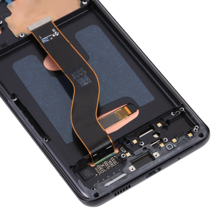 Original LCD Screen and Digitizer Full Assembly with Frame for Samsung Galaxy S20+ 5G SM-G986B/G985(Original)