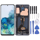 Original LCD Screen and Digitizer Full Assembly with Frame for Samsung Galaxy S20+ 5G SM-G986B/G985(Original)