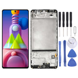 Original LCD Screen and Digitizer Full Assembly With Frame for Samsung Galaxy M51 SM-M515, For Samsung Galaxy M51(Original)