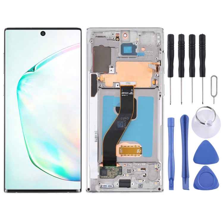 Original LCD Screen and Digitizer Full Assembly With Frame for Samsung Galaxy Note10 4G/Note10 5G SM-N971/N970, For Samsung Galaxy Note10 4G/Note10 5G, For Samsung Galaxy Note10 4G/Note10 5G(Original)