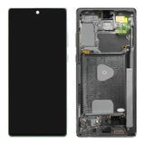 Original LCD Screen and Digitizer Full Assembly With Frame for Samsung Galaxy Note20 4G SM-N980