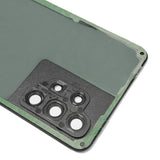 Tapa trasera de batería con protector de lente de cámara para Samsung Galaxy A32