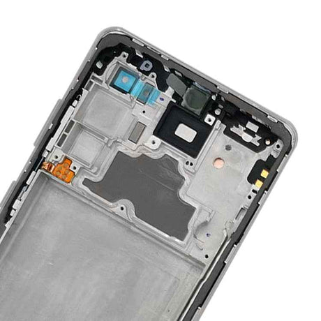 Original LCD Screen and Digitizer Full Assembly With Frame for Samsung Galaxy A72 SM-A725(4G Version), For Samsung Galaxy A72 (4G)