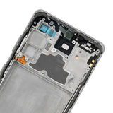 Original LCD Screen and Digitizer Full Assembly With Frame for Samsung Galaxy A72 SM-A725(4G Version)