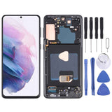 Original LCD Screen and Digitizer Full Assembly With Frame for Samsung Galaxy S21+ 5G SM-G996, For Samsung Galaxy S21+ 5G(Original)