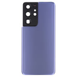 Funda de batería para Samsung Galaxy S21 Ultra con protector de lente de cámara: diseño duradero y elegante