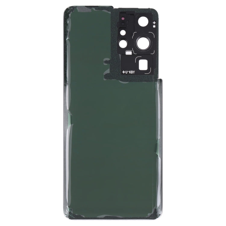 Funda de batería para Samsung Galaxy S21 Ultra con protector de lente de cámara: diseño duradero y elegante