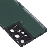Funda de batería para Samsung Galaxy S21 Ultra con protector de lente de cámara: diseño duradero y elegante
