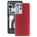 Samsung Galaxy S21 Ultra 5G Battery Back Cover with Camera Lens Protector