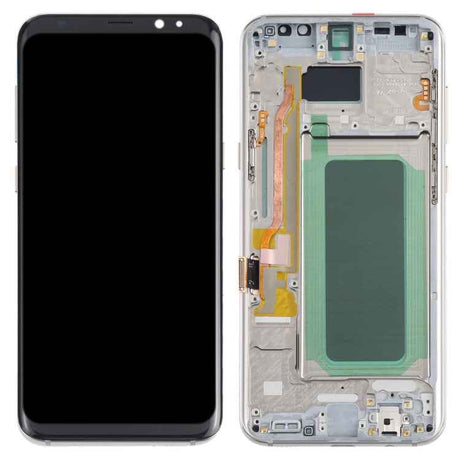 OLED Material LCD Screen and Digitizer Full Assembly with Frame for Samsung Galaxy S8+ SM-G955, For Samsung Galaxy S8+, For Samsung Galaxy S8+(OLED)