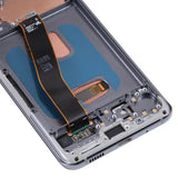 Original LCD Screen and Digitizer Full Assembly with Frame for Samsung Galaxy S20 5G SM-G981B