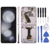 For Samsung Galaxy Z Flip5 SM-F731 Original LCD Screen Digitizer Full Assembly with Frame, For Samsung Galaxy Z Flip5