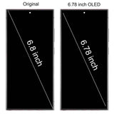 For Samsung Galaxy S24 Ultra SM-S928B 6.78 inch OLED LCD Screen Digitizer Full Assembly with Frame, For Samsung Galaxy S24 Ultra(6.78 inch), For Samsung Galaxy S24 Ultra 6.78 inch (OLED)