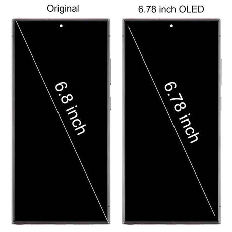 For Samsung Galaxy S24 Ultra SM-S928B 6.78 inch OLED LCD Screen Digitizer Full Assembly with Frame, For Samsung Galaxy S24 Ultra(6.78 inch), For Samsung Galaxy S24 Ultra 6.78 inch (OLED)