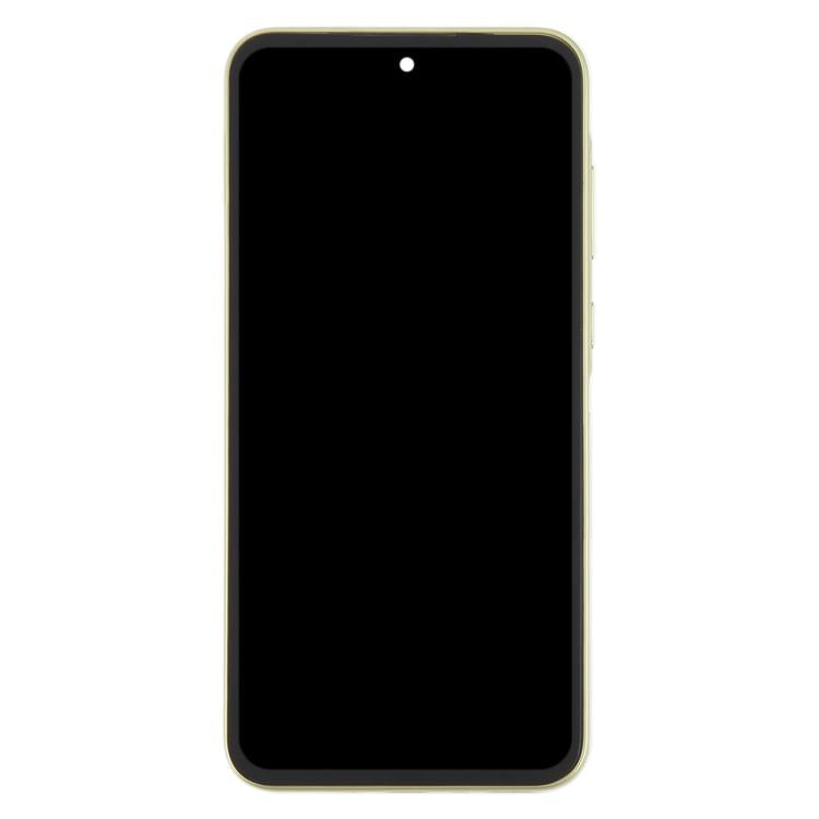 For Samsung Galaxy A35 SM-A356B Original LCD Screen Digitizer Full Assembly with Frame, For Samsung Galaxy A35(Original)