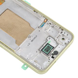 For Samsung Galaxy A35 SM-A356B Original LCD Screen Digitizer Full Assembly with Frame, For Samsung Galaxy A35(Original)