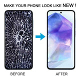 For Samsung Galaxy A55 SM-A556B Original LCD Screen Digitizer Full Assembly with Frame, For Samsung Galaxy A55(Original)
