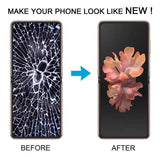 For Samsung Galaxy Z Flip 5G SM-F707 LCD Screen Digitizer Full Assembly with Frame, For Samsung Galaxy Z Flip 5G