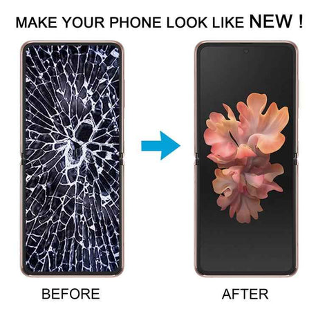 For Samsung Galaxy Z Flip 5G SM-F707 LCD Screen Digitizer Full Assembly with Frame, For Samsung Galaxy Z Flip 5G