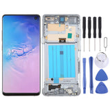 For Samsung Galaxy S10 5G SM-G977B TFT LCD Screen Digitizer Full Assembly with Frame
