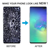 For Samsung Galaxy S10+ 4G SM-G975 OLED LCD Screen Digitizer Full Assembly with Frame, For Samsung Galaxy S10+ 4G