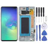 LCD Screen and Digitizer Full Assembly with Frame for Samsung Galaxy S10+, For Samsung Galaxy S10+