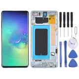 LCD Screen and Digitizer Full Assembly with Frame for Samsung Galaxy S10+, For Samsung Galaxy S10+