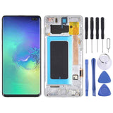 LCD Screen and Digitizer Full Assembly with Frame for Samsung Galaxy S10+, For Samsung Galaxy S10+