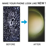 For Samsung Galaxy S23 Ultra 5G SM-S918U US Edition OLED LCD Screen Digitizer Full Assembly with Frame