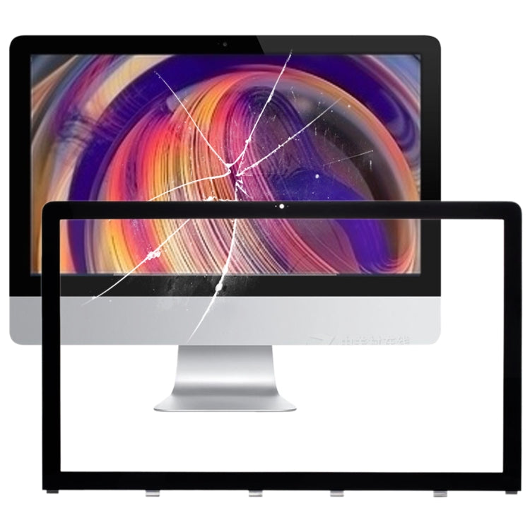 Repuesto de lente frontal exterior de cristal para iMac de 27 pulgadas A1312 (2009-2010)