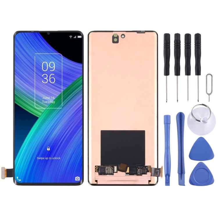 Original LTPO AMOLED Material LCD Screen and Digitizer Full Assembly for Vivo X70 Pro+ , For Vivo X70 Pro+ (Original)