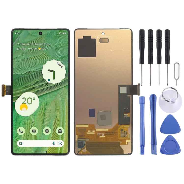 Original AMOLED LCD Screen For Google Pixel 7 GVU6C, GQML3 with Digitizer Full Assembly, For Google Pixel 7