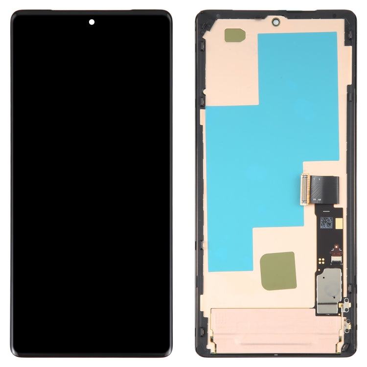 Pantalla LCD AMOLED original para Google Pixel 7 Pro GV4BC GE2AE, digitalizador completo con marco.