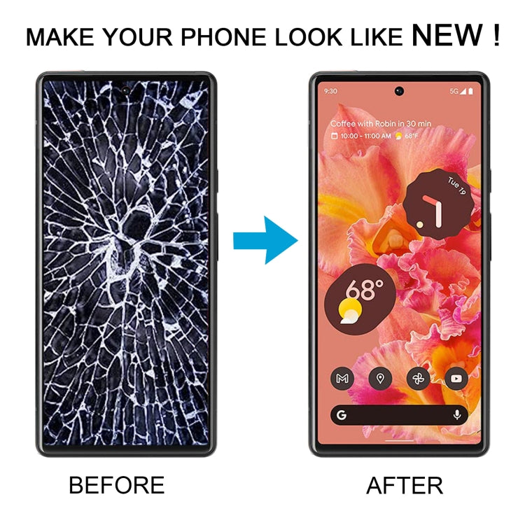 Reemplazo de pantalla con marco para Google Pixel 6 GB7N6 G9S9B16 (pantalla OLED) 