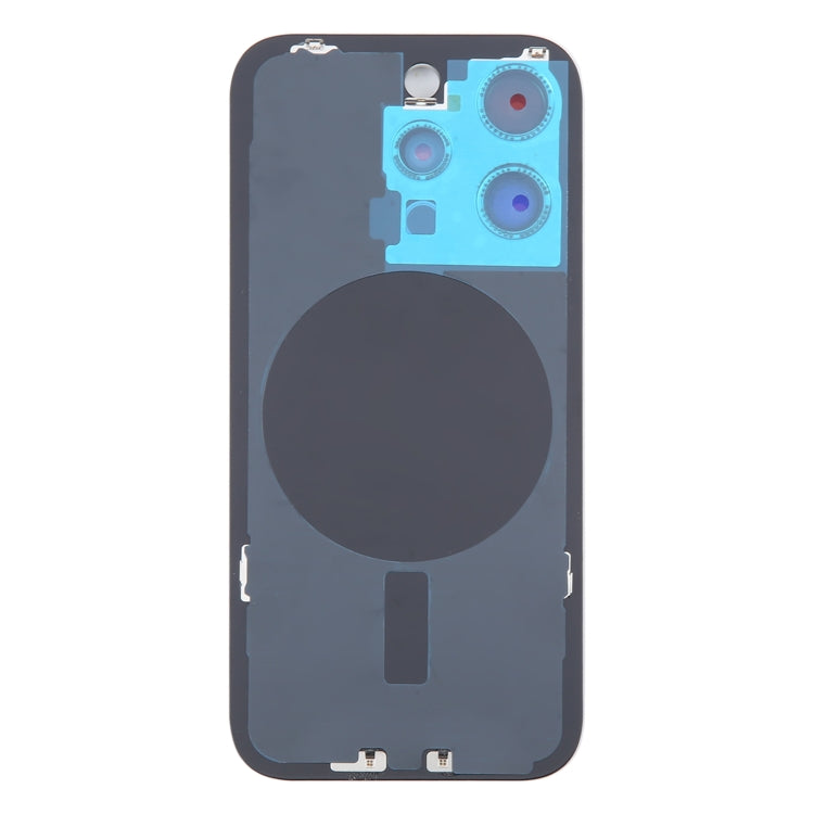For iPhone 16 Pro Glass Original Battery Back Cover with Camera Lens Cover