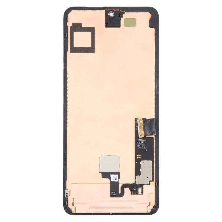 Pantalla LCD AMOLED original para Google Pixel 8 Pro GC3VE G1MNW, digitalizador, ensamblaje completo con marco y sensor de huellas dactilares, cable flexible. Para Google Pixel 8 Pro (original con cable de huellas dactilares).