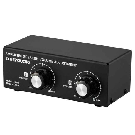 B050 Passive Speaker Volume Controller – Independent L/R Control, 150W Per Channel