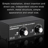 B050  Passive Speaker Volume Adjustment Controller,  Left And Right Channel Independent Volume Adjustment, 150W Per Channel, B050