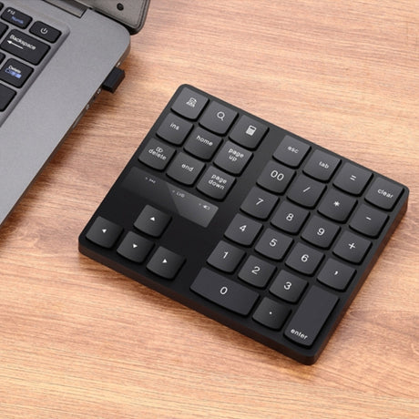 2.4G USB Wireless Numeric Keypad 35 Keys Charging Digital Keyboard Notebook Laptop Mini Numpad - LYDARZ