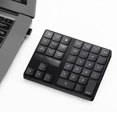2.4G USB Wireless Numeric Keypad 35 Keys Charging Digital Keyboard Notebook Laptop Mini Numpad - LYDARZ