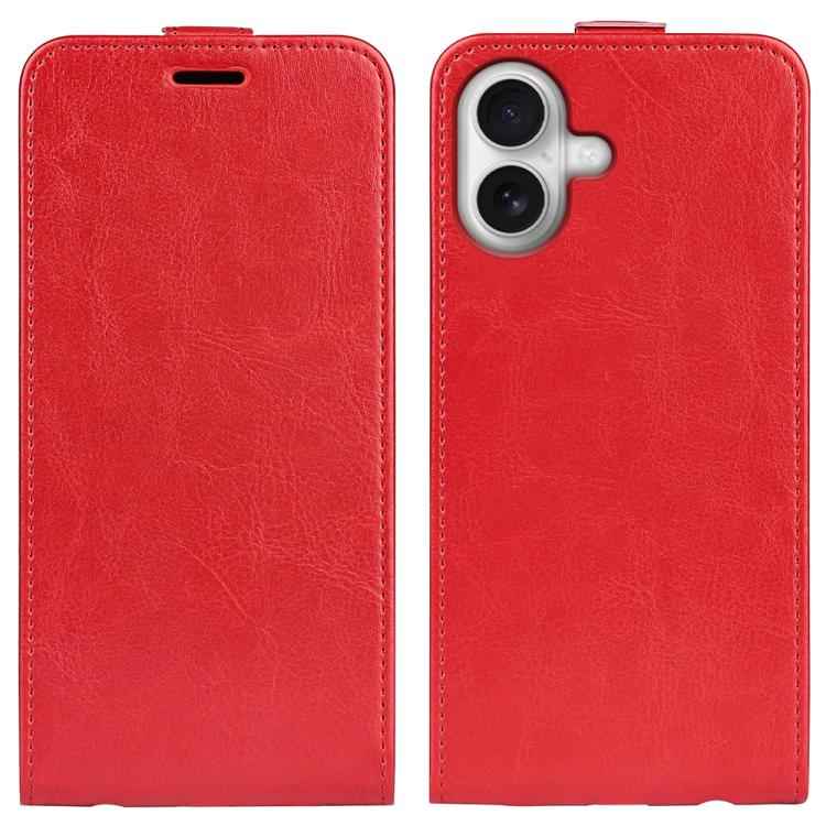 R64 Texture Single Vertical Flip Leather Phone Case