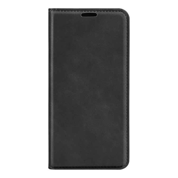 Retro-skin Magnetic Suction Leather Phone Case