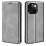 Retro-skin Magnetic Suction Leather Phone Case