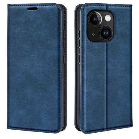 Retro-skin Magnetic Suction Leather Phone Case