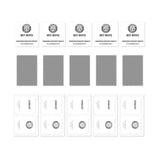 5pcs ENKAY Hat-Prince 28° Anti-peeping Tempered Glass Protector Full Screen Film