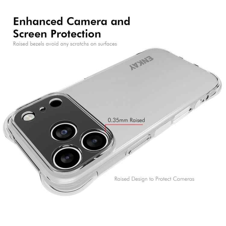 ENKAY Hat-Prince Transparent TPU Shockproof Phone Case