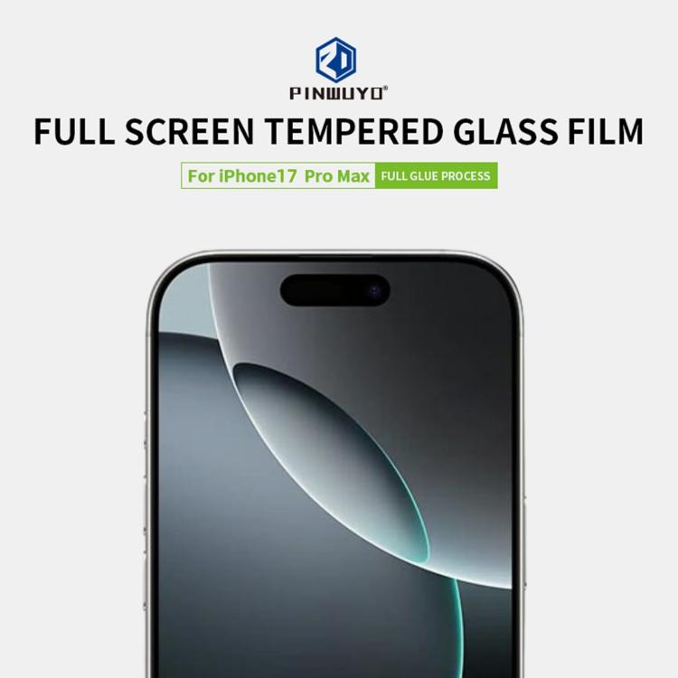 PINWUYO 9H 2.5D Full Screen Tempered Glass Film
