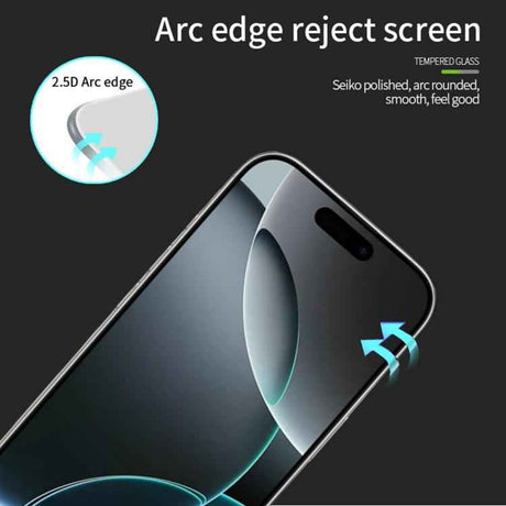 PINWUYO 9H 2.5D Full Screen Tempered Glass Film