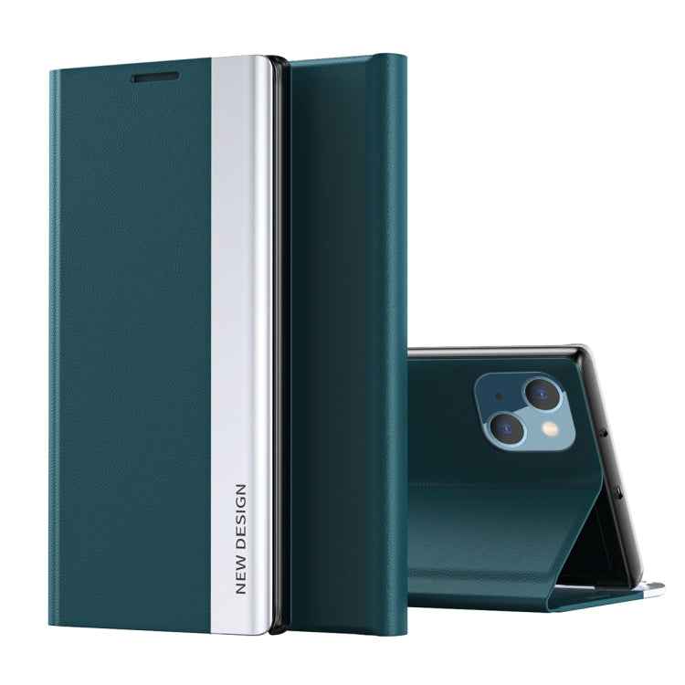 Side Electroplated Adsorption Leather Phone Case